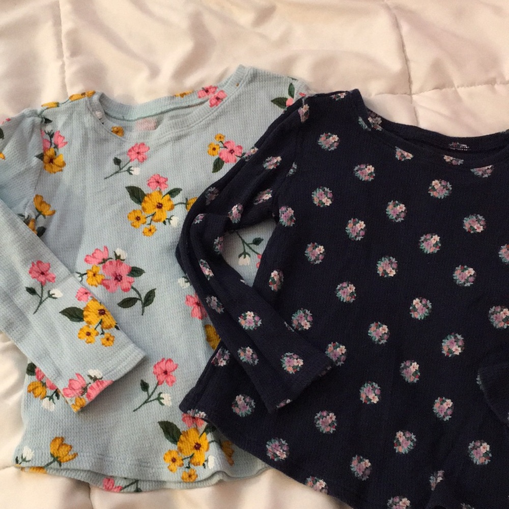 Two long sleeves
